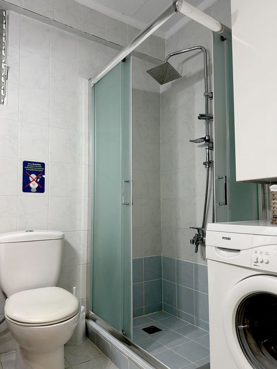 Bathroom with Shower